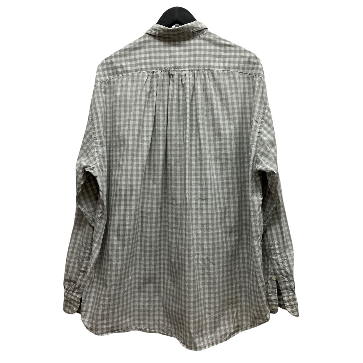 Porter Classic ROLL UP HEATHER GINGHAM CHECK SHIRT チェックシャツ PC-016-3968 古着・中古-2枚目のアイテム画像
