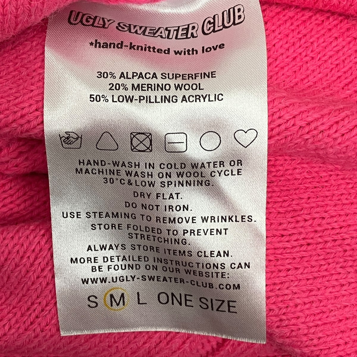 UGLY SWEATER CLUB リブニット 古着・中古-6枚目のアイテム画像