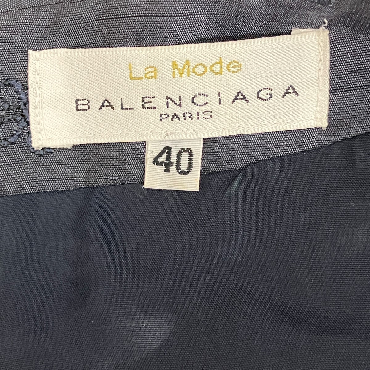 LE MODE BALENCIAGA 刺繍ワンピース 古着・中古-7枚目のアイテム画像