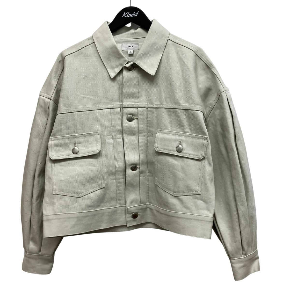 25SSBALLOON SLEEVE WHITE DENIM JACKET TYPE2 17503デニムジャケット251-17503 033
