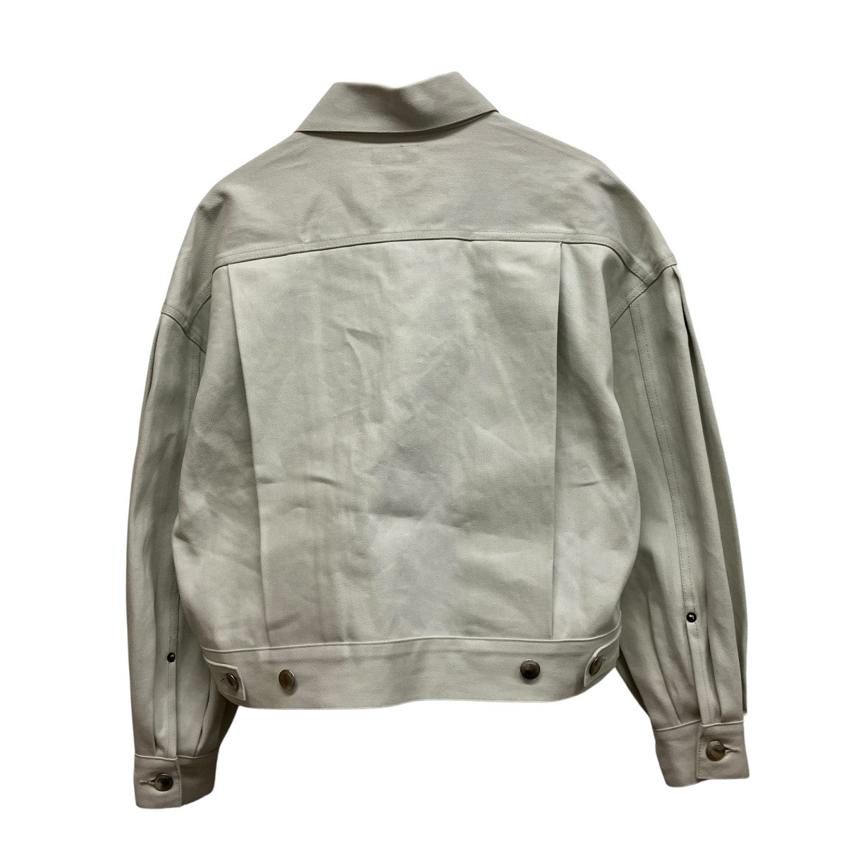 25SSBALLOON SLEEVE WHITE DENIM JACKET TYPE2 17503デニムジャケット251-17503 033