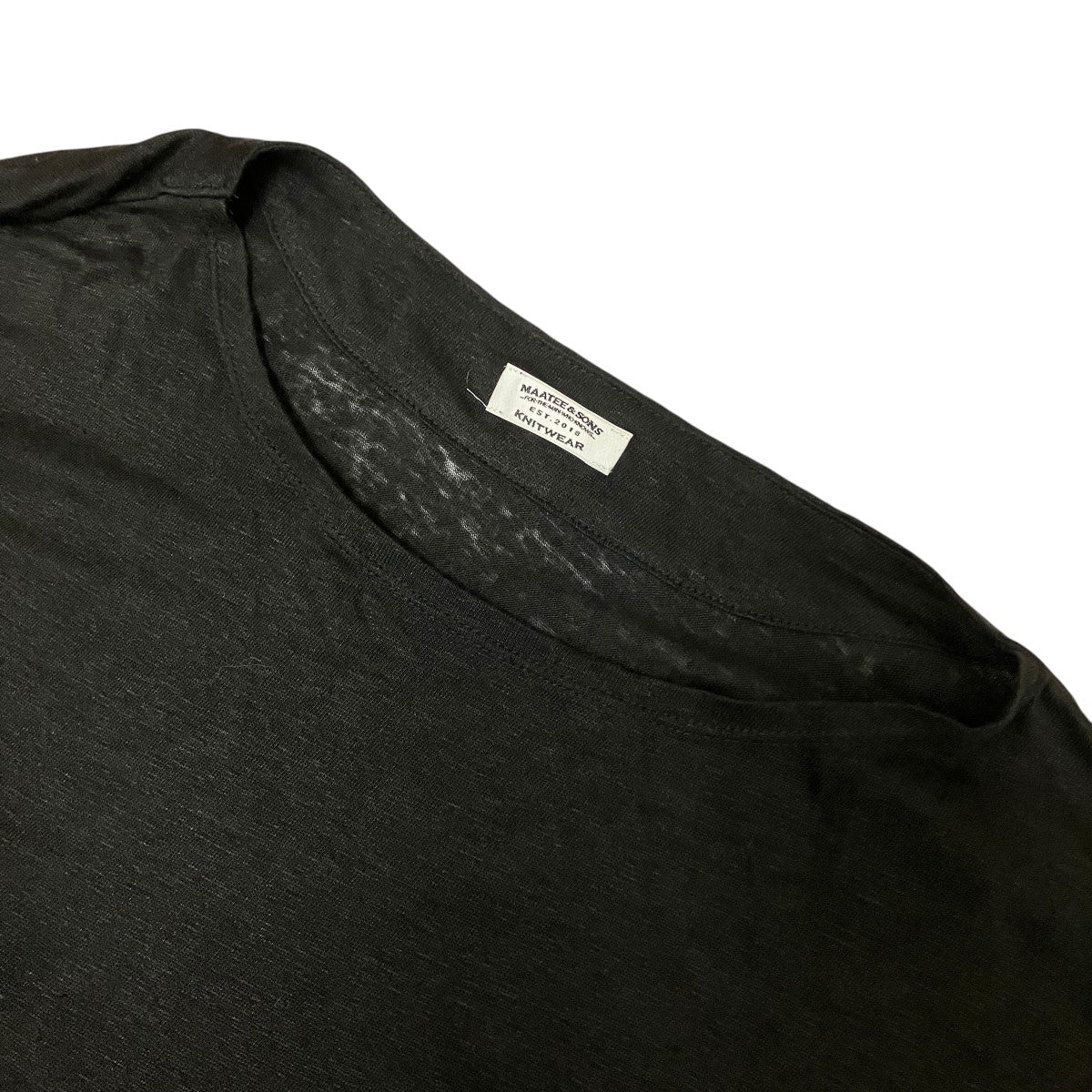 LINEN L SLEEVE BOAT TEEリネンカットソーMT5103-0813