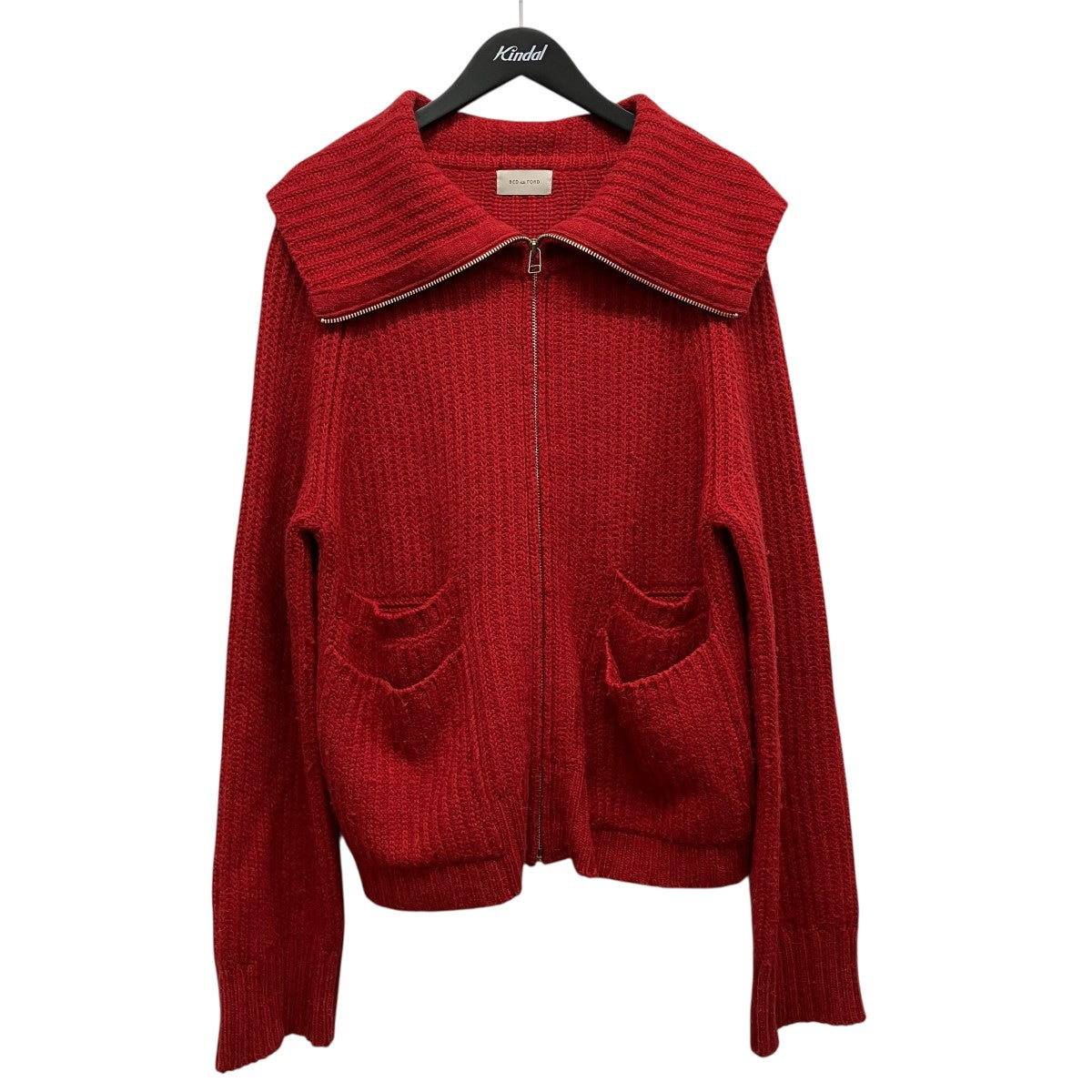 Sailor collarジップアップニット21AW-B-KT05