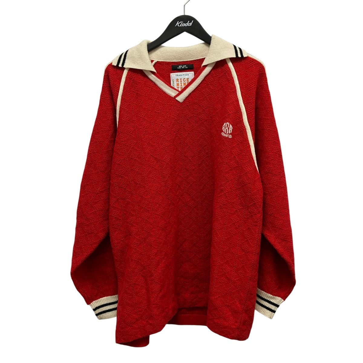 KNITTING CLASSIC SOCCER JERSEYゲームシャツニット