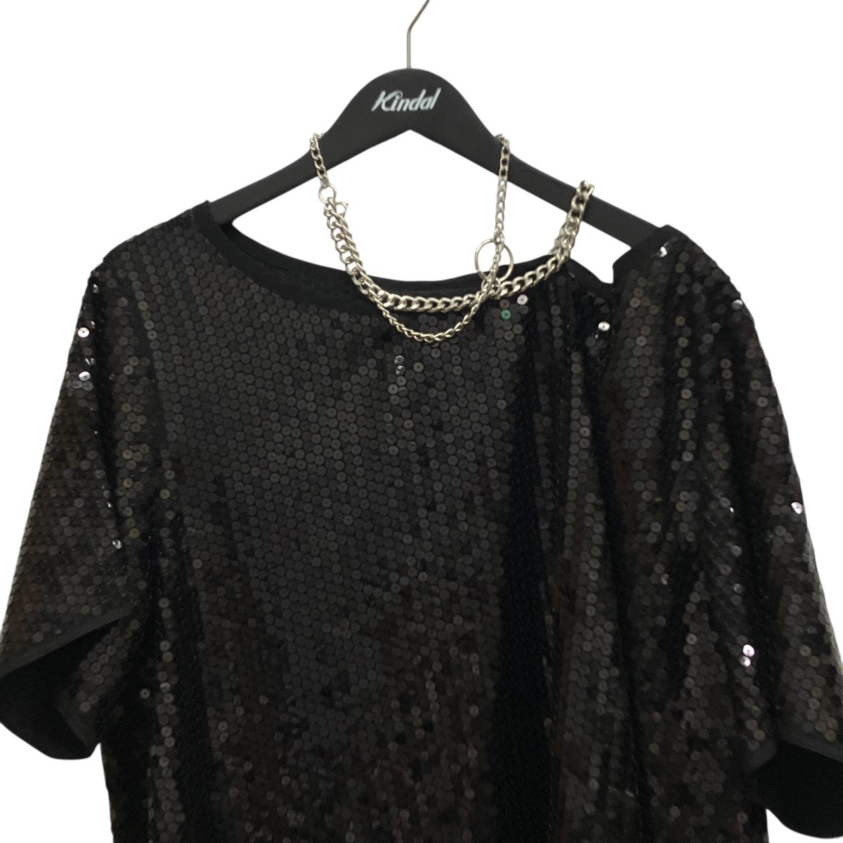 23SSスパンコールチェーンTシャツJM-B010