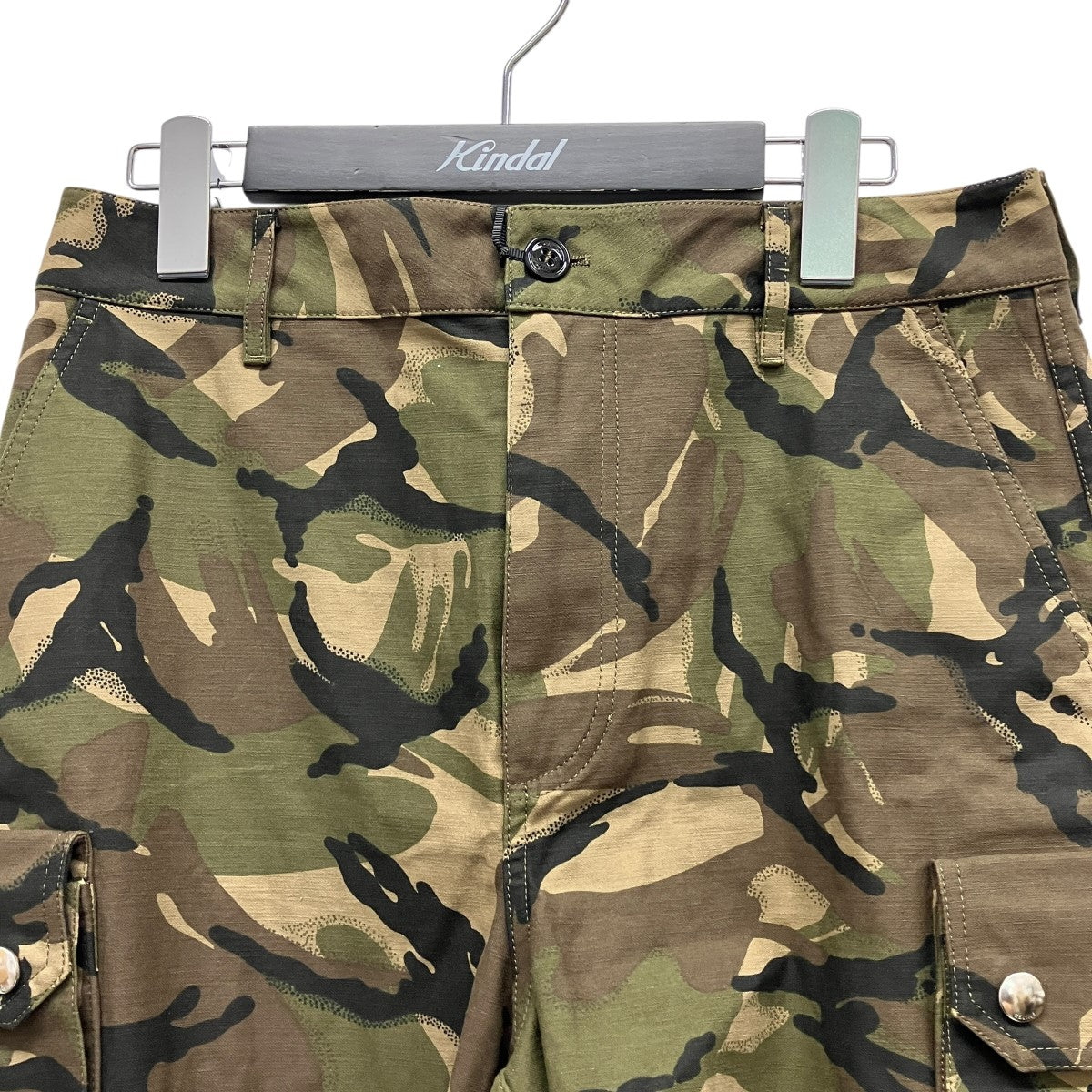 CELINE(セリーヌ) カムフラージュローエッジカーゴハーフパンツ