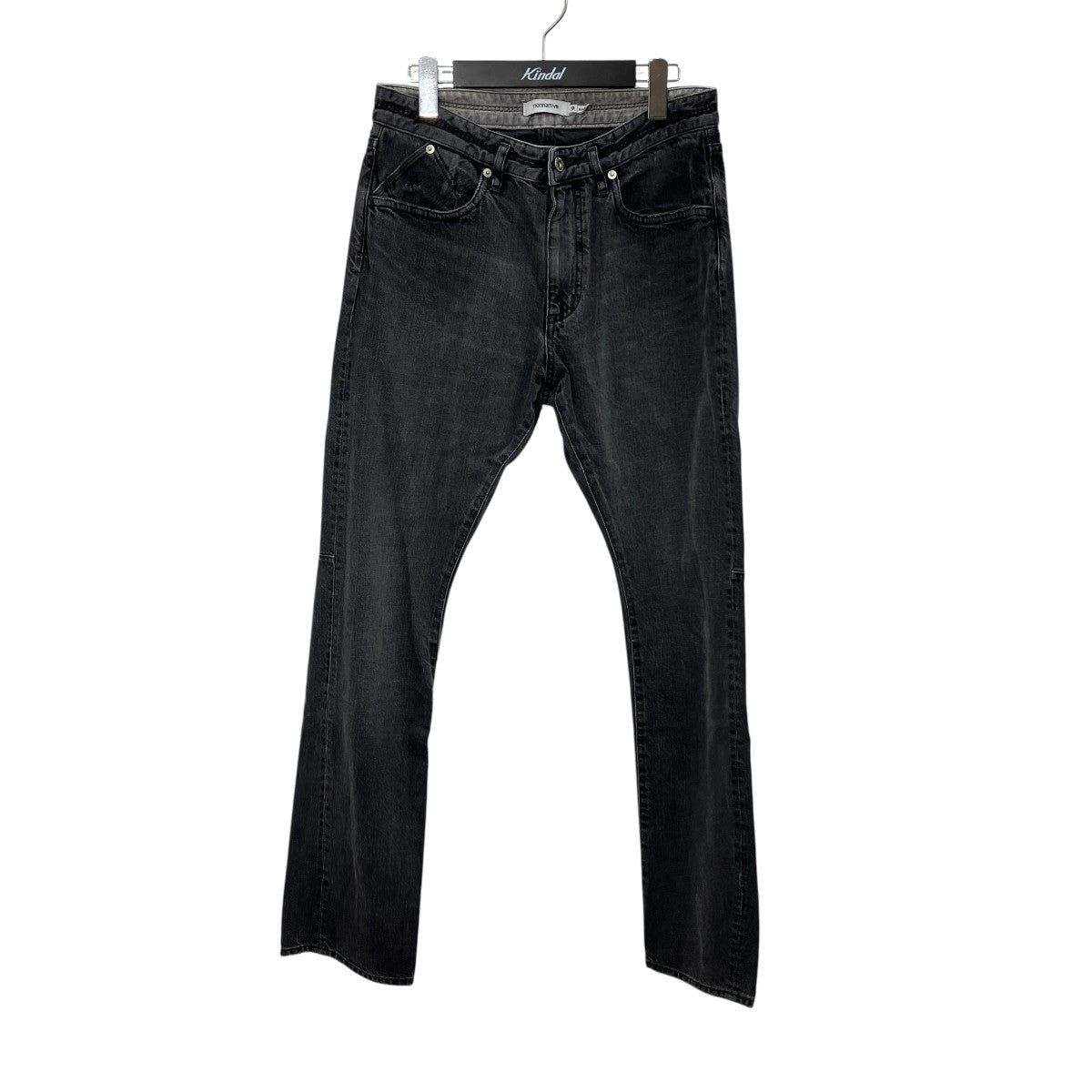 DWELLER 5P JEANS 01 COTTON 12oz BLACK DENIM VWデニムパンツNN-P4203