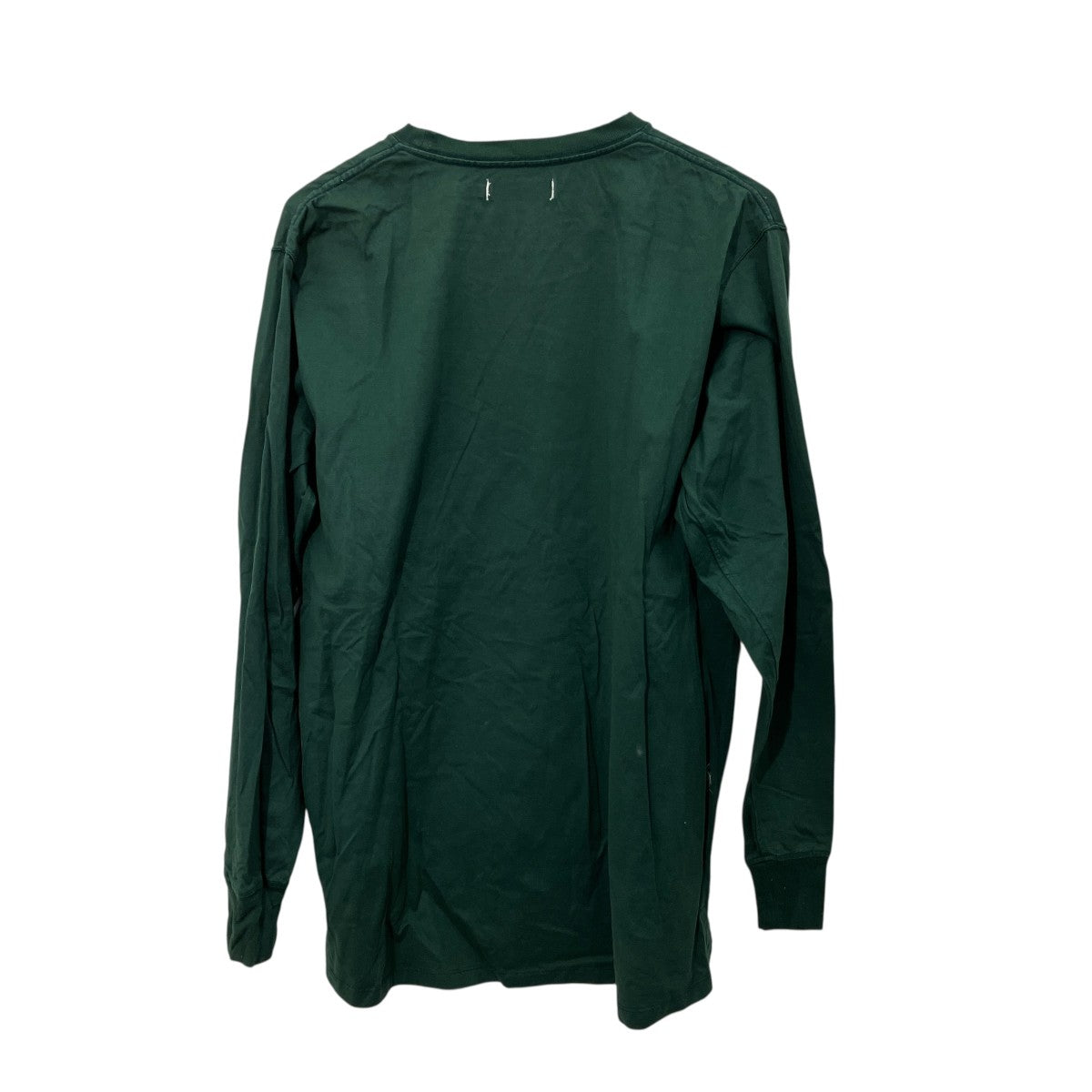 DWELLER L S V NECK TEE COTTON JERSEYロングスリーブTシャツNN-C4252