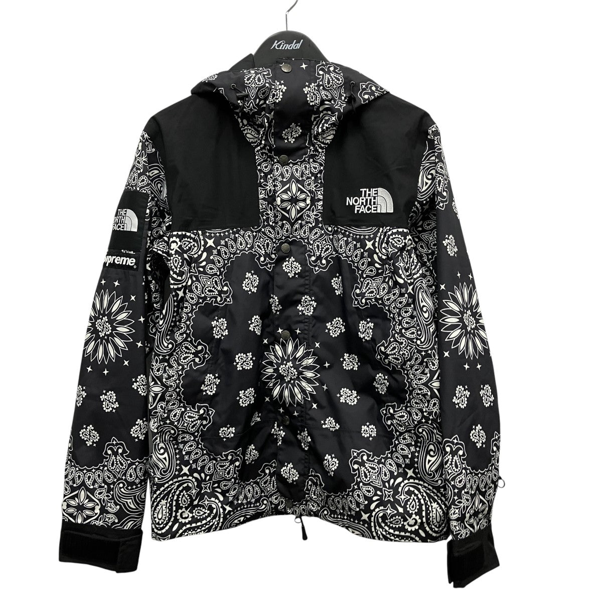 Supreme×THE NORTH FACE 14AWバンダナ柄マウンテンパーカーNP51400I