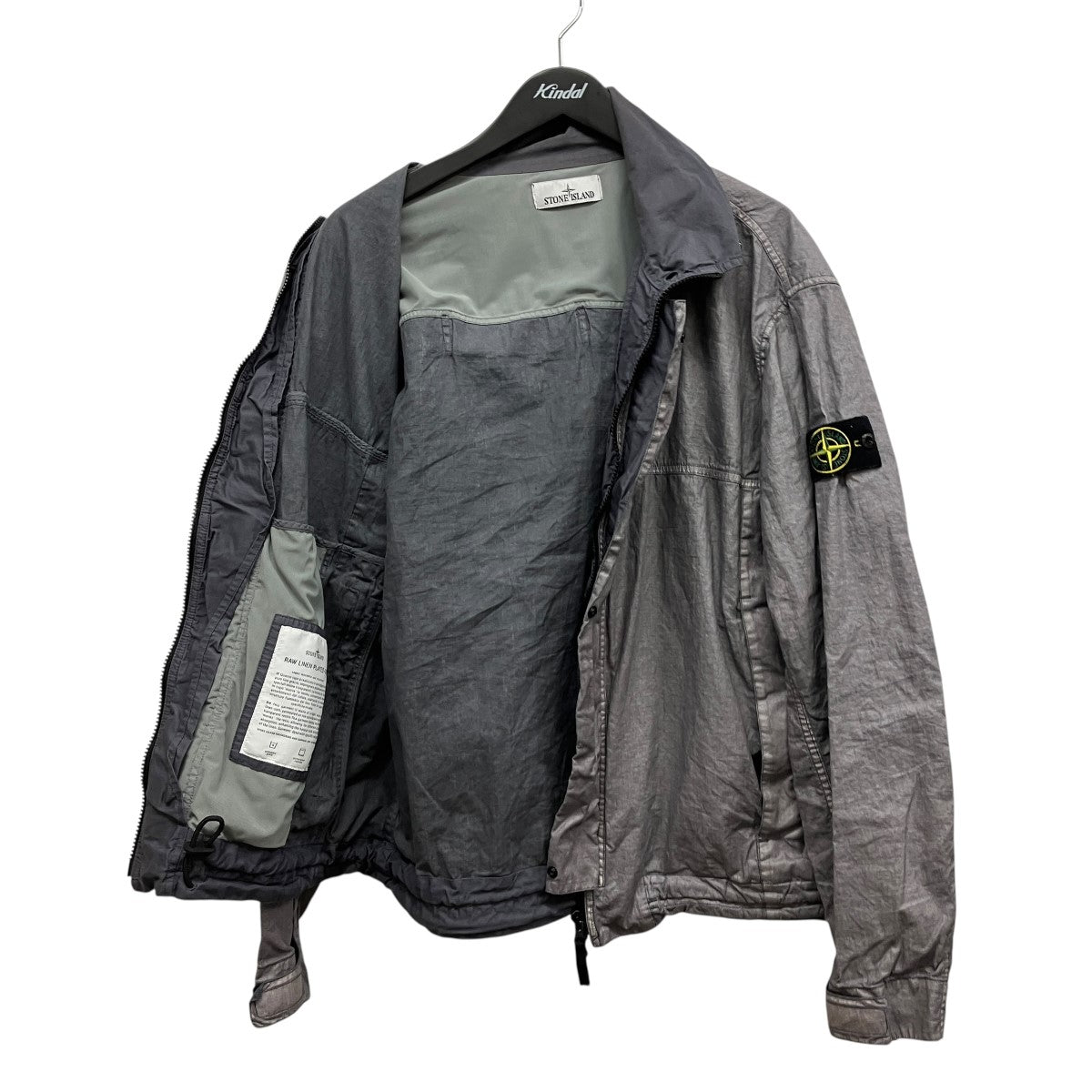 plated-ovd linen jacketリネンコーティングジャケットK1S154100039S0030