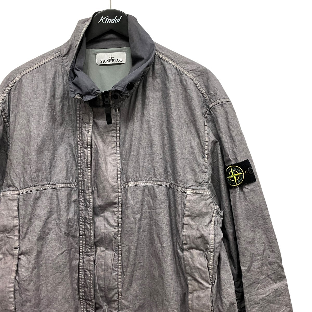 plated-ovd linen jacketリネンコーティングジャケットK1S154100039S0030