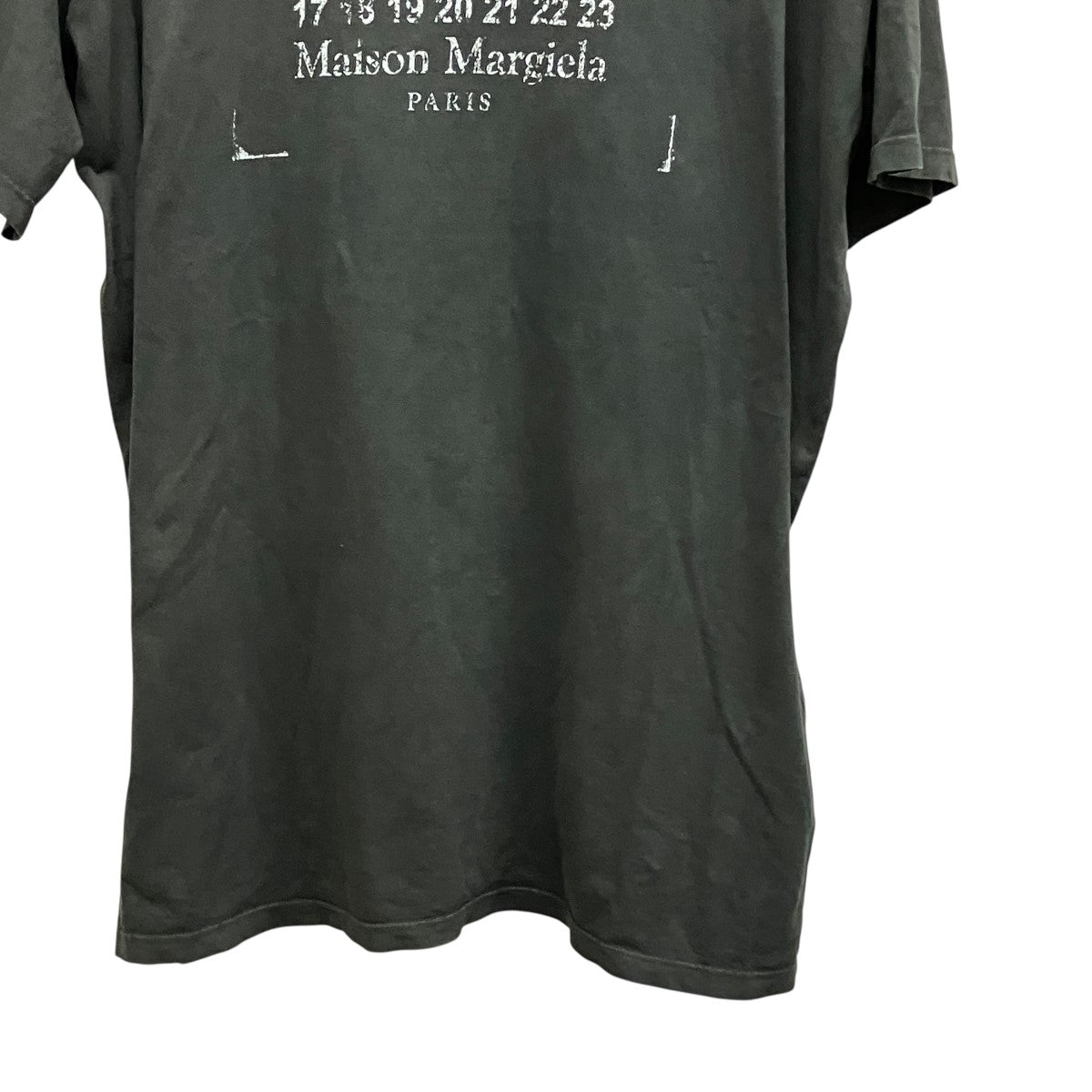 25SSナンバリングロゴプリントTシャツS51GC0534