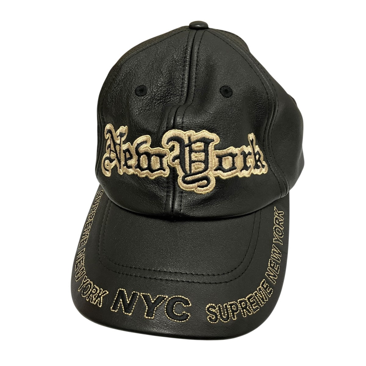 25AWNew York Leather 6-PanelレザーキャップH48FW25