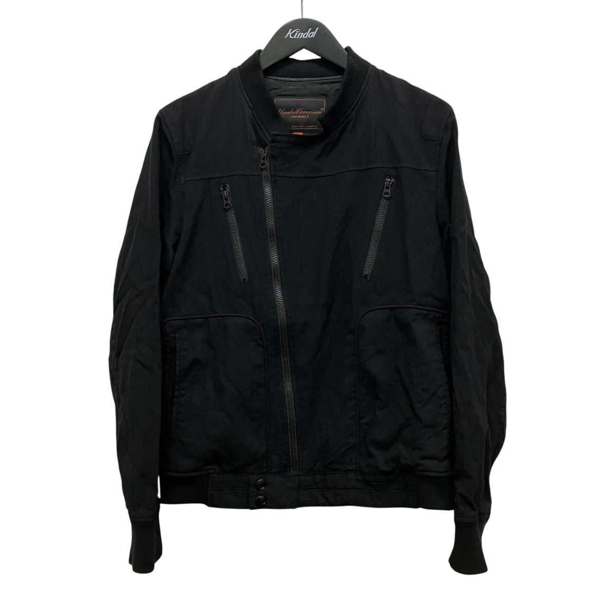 08AWUNREALREALCLOTHES期ダブルジップブルゾン