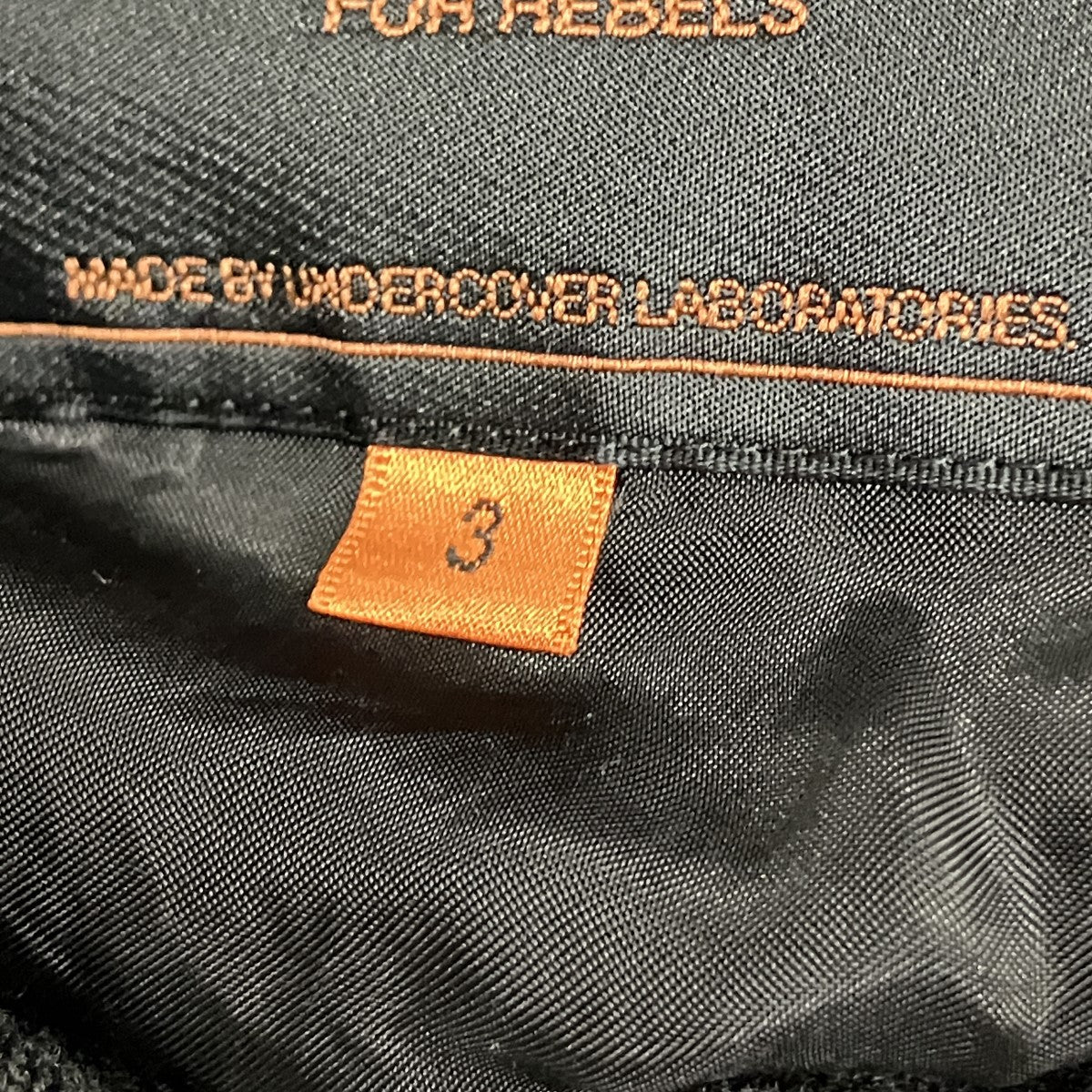 08AWUNREALREALCLOTHES期ダブルジップブルゾン