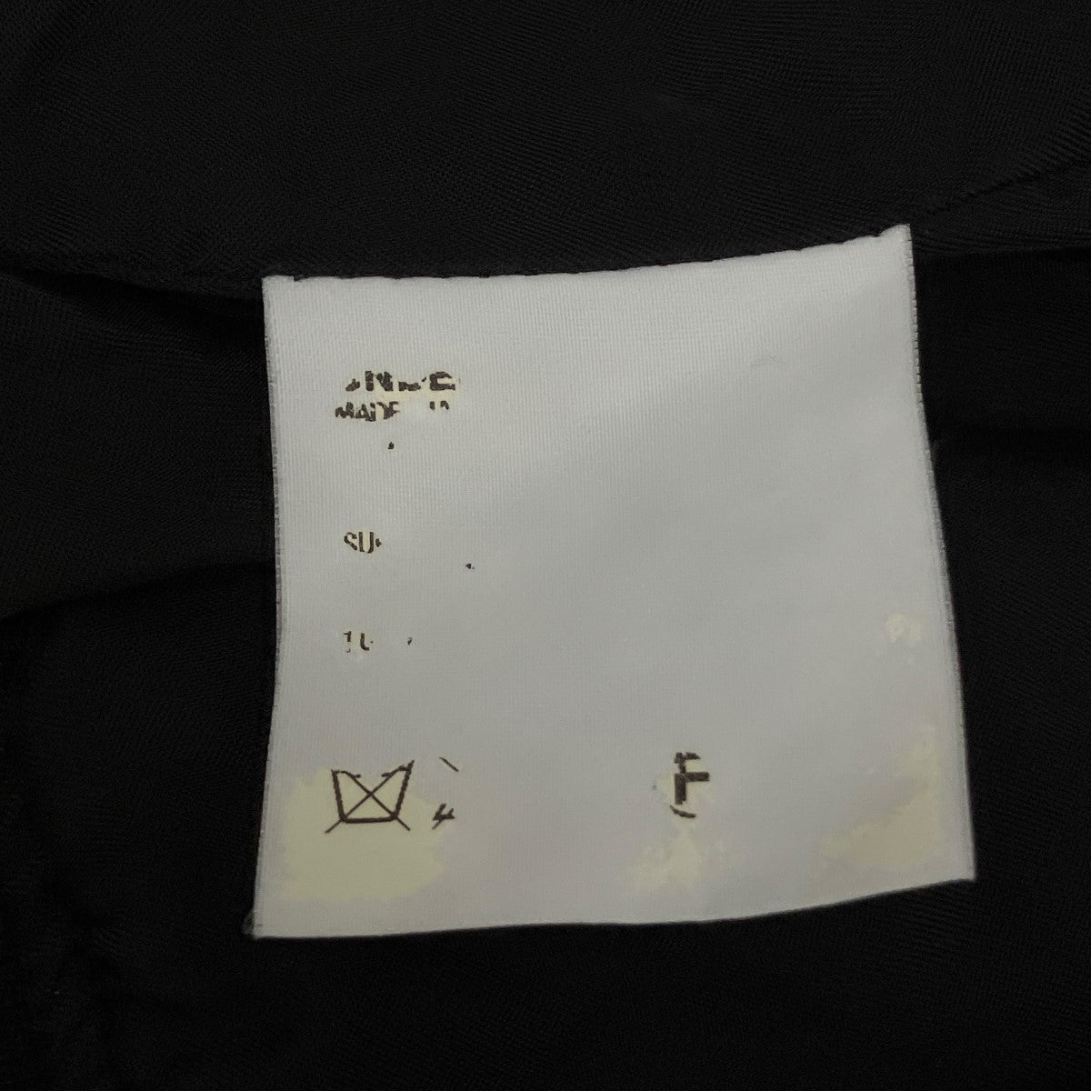 08AWUNREALREALCLOTHES期ダブルジップブルゾン