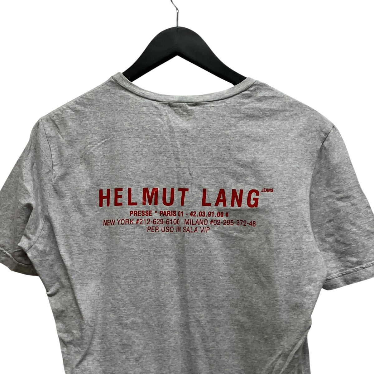 96SSバックプリントテープTシャツ714 HL 273010126 9