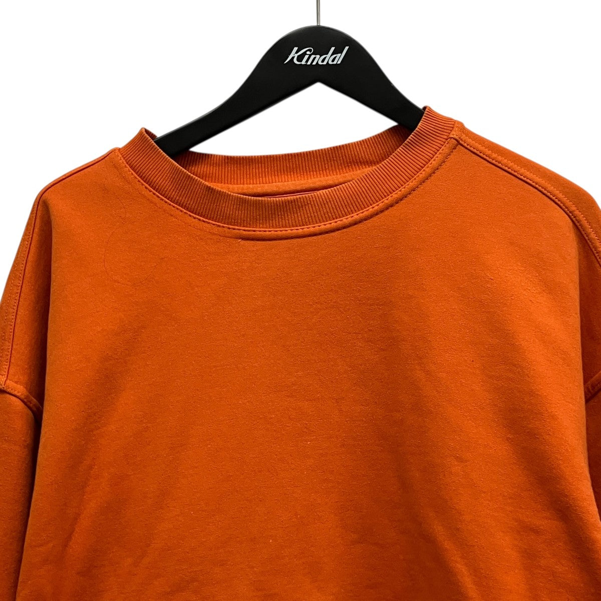 PLUMA×RUSSELL ATHLETIC 90s裏起毛スウェット オレンジ サイズ XL