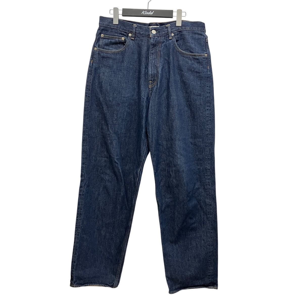 「HARD TWIST DENIM WIDE PANTS」ハードツイストワイドデニムパンツ