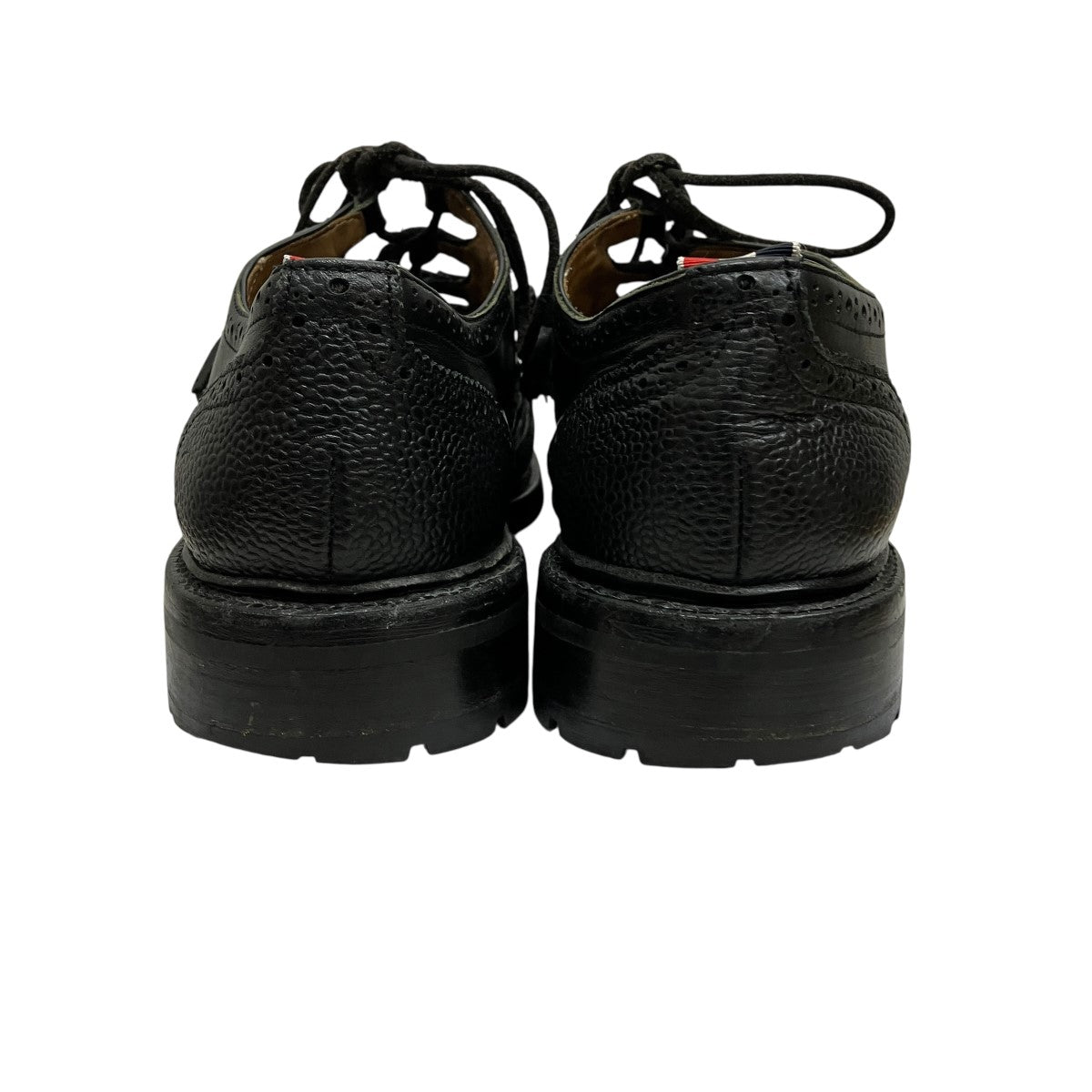 THOM BROWNE(トム・ブラウン) ウィングチップレザーシューズ ブラック