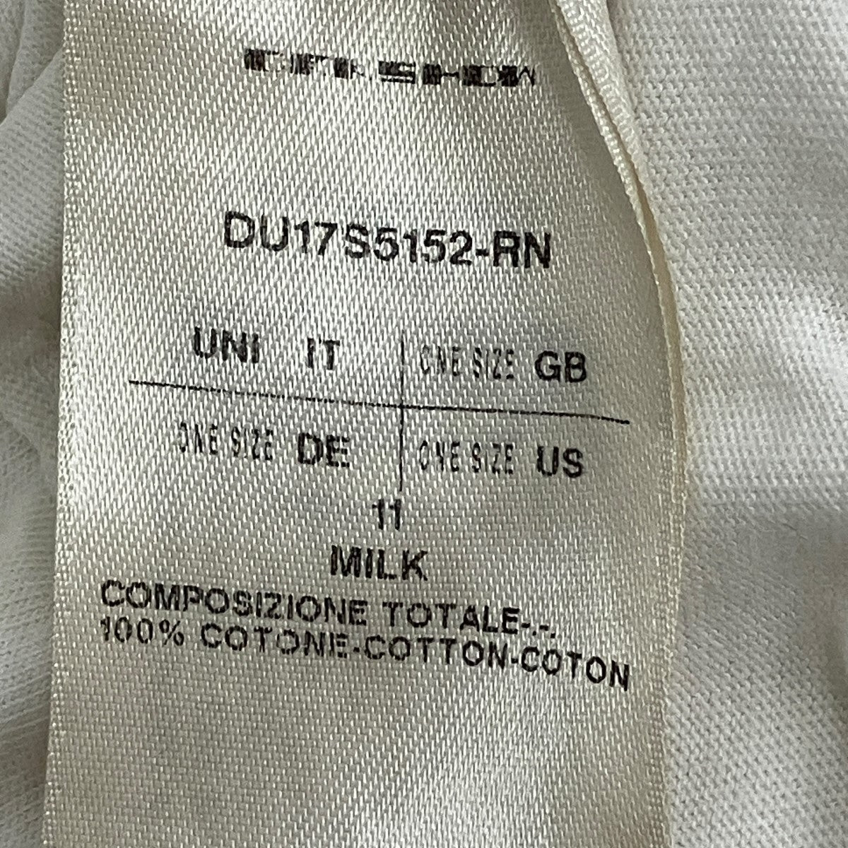 17SS ノースリーブTシャツ
