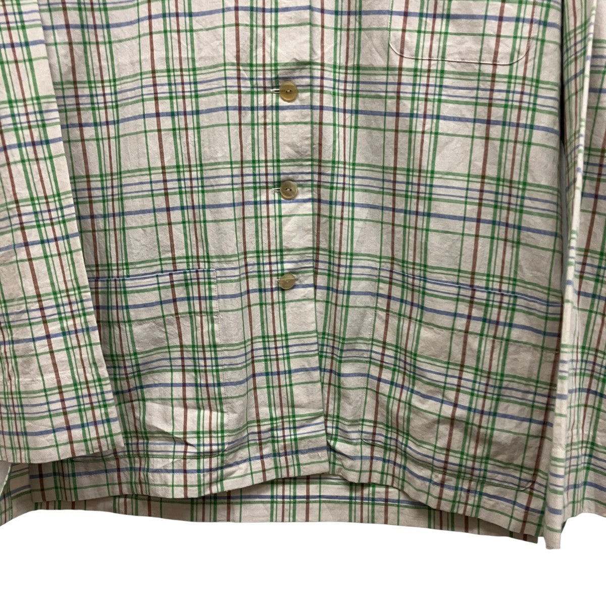 「Morpheus Plaid Cotton Shirt」 コットンチェックシャツ 7286 W3795