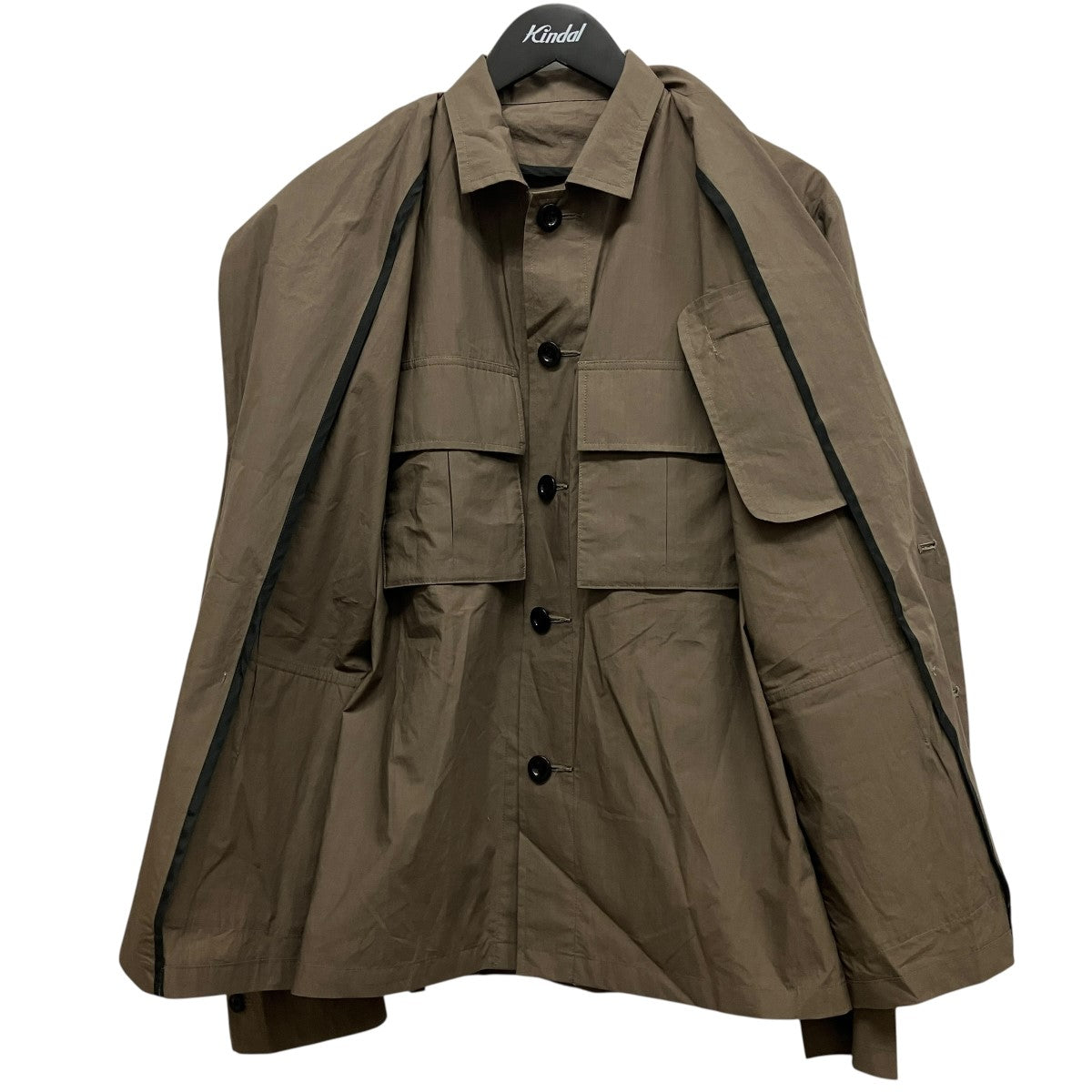 26SSCotton Typewriter Jacketコットンタイプライタージャケット26-03920M