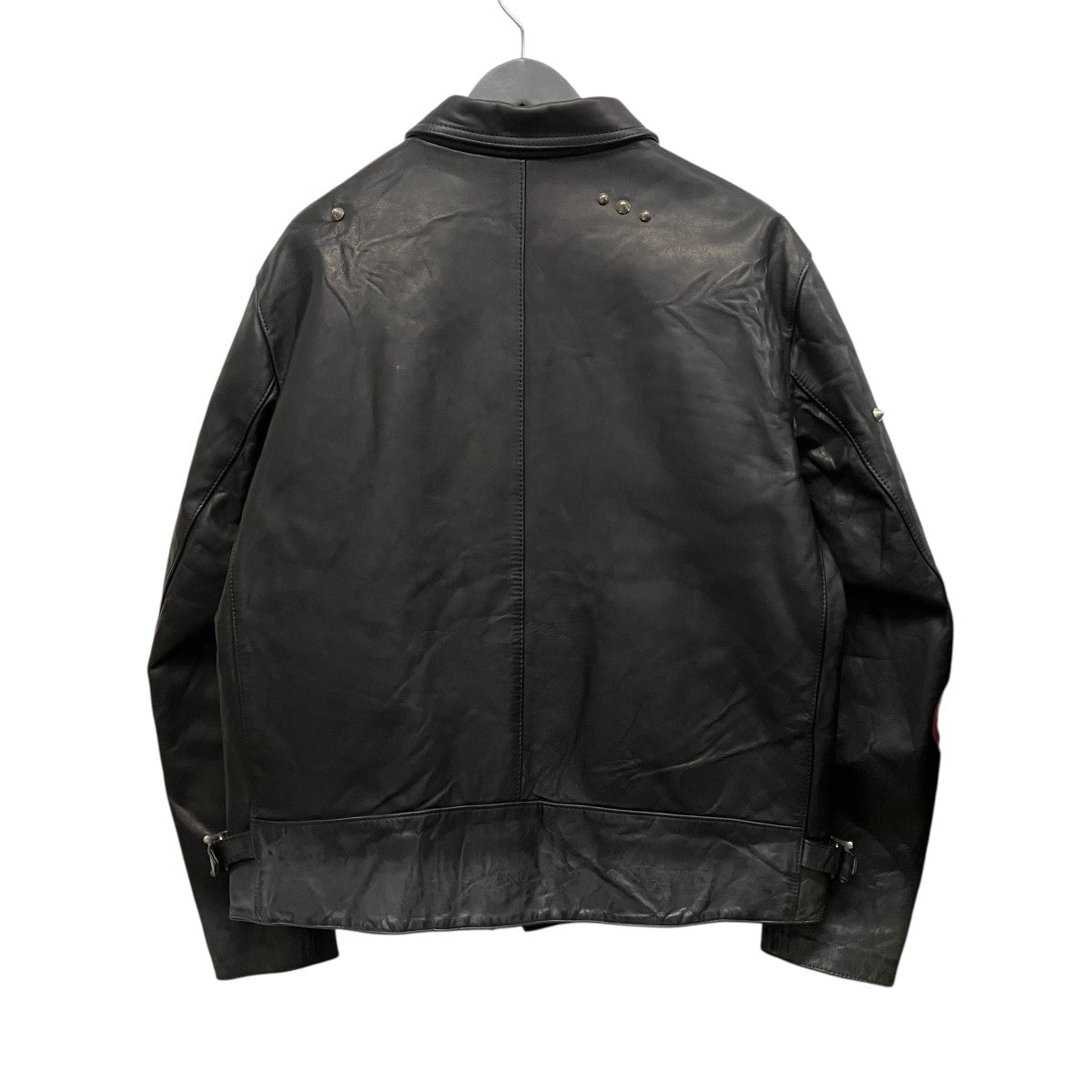 Hand Dyed Studded Riders JacketスタッズレザージャケットN40-BMJK01