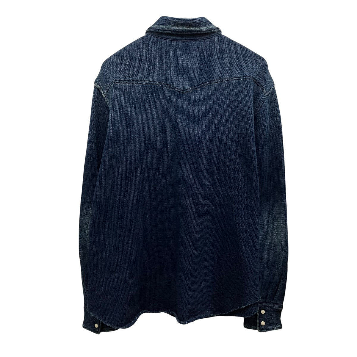 5G IDG Cotton Knit Husky Western Shirt刺し子シャツK2413KN807