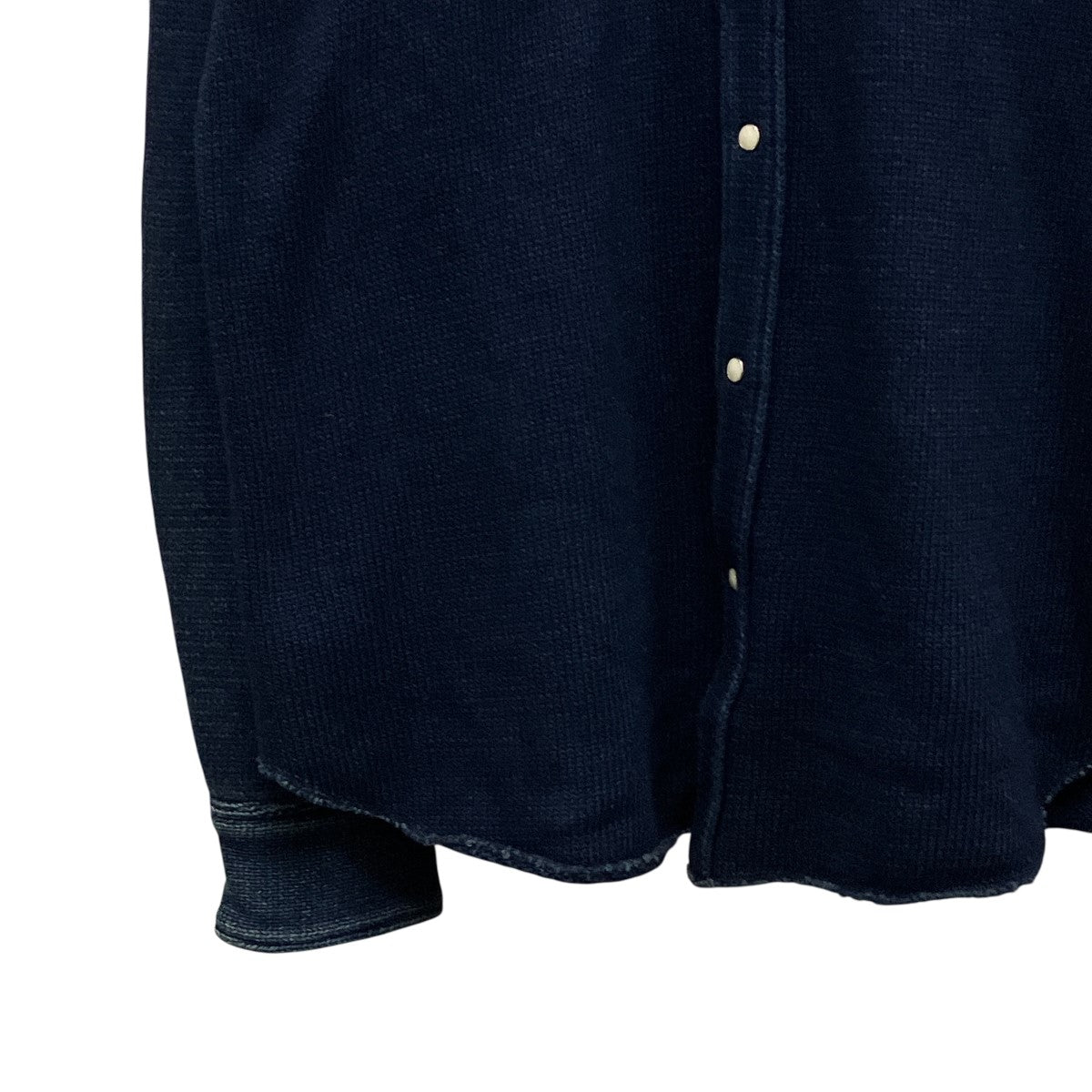 5G IDG Cotton Knit Husky Western Shirt刺し子シャツK2413KN807
