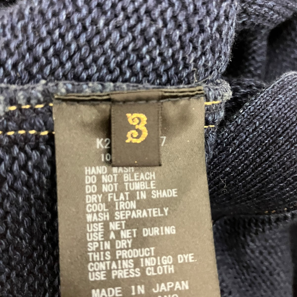 5G IDG Cotton Knit Husky Western Shirt刺し子シャツK2413KN807