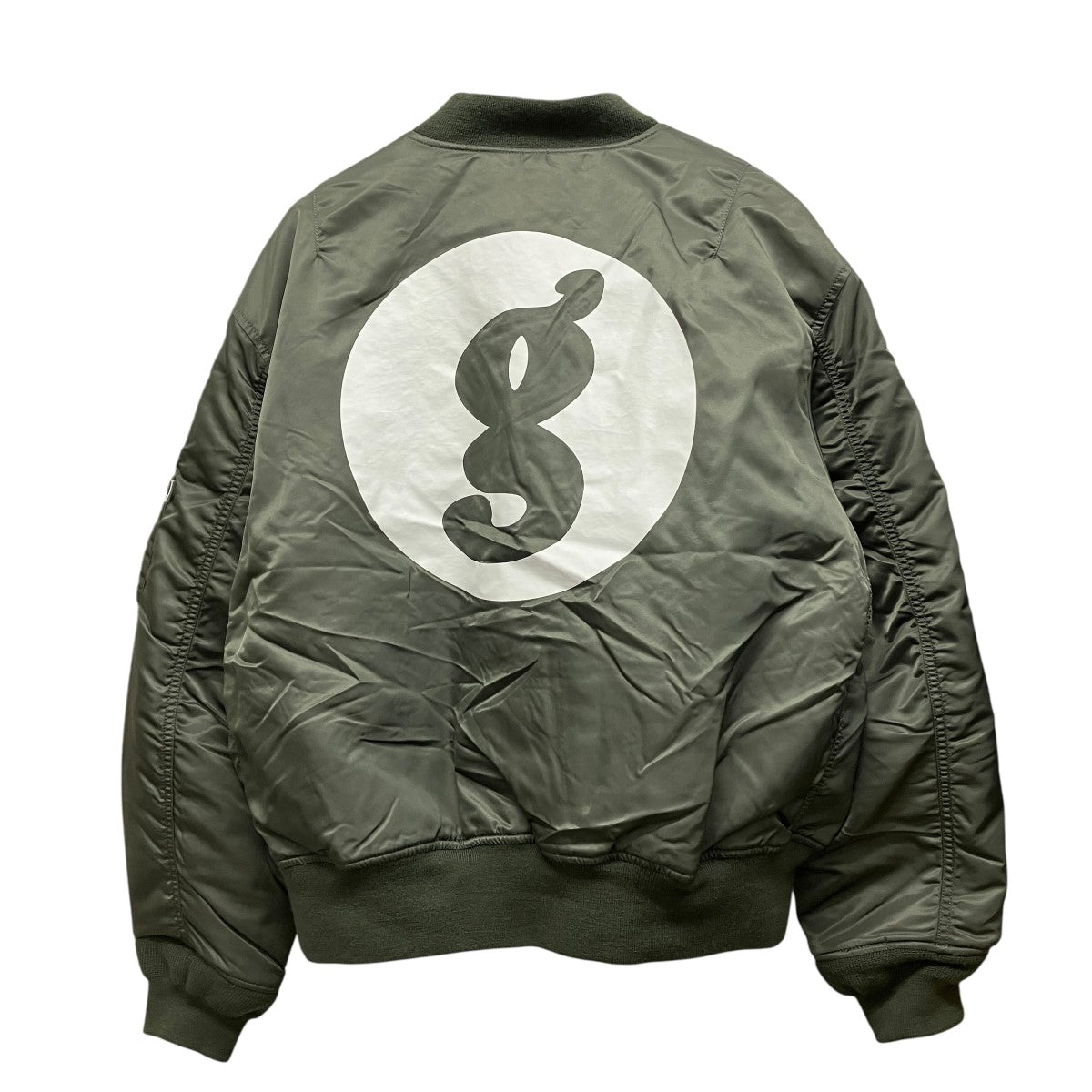Reversible MA-1 Oliveリバーシブルボンバージャケット