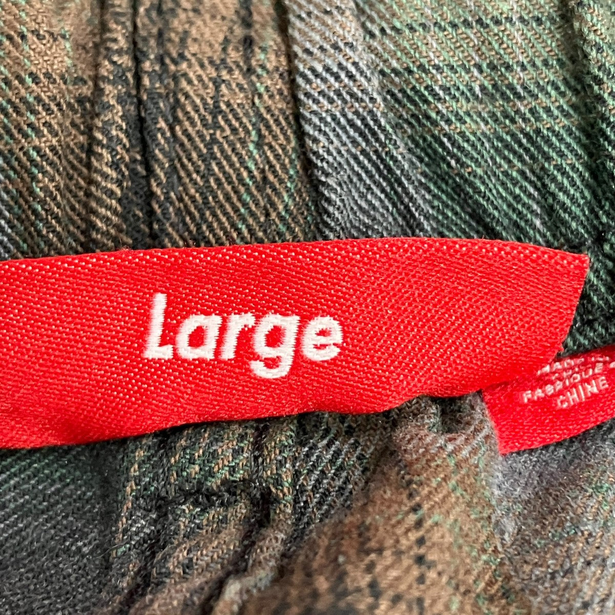 25SS「Shadow Plaid Cargo Short」チェックカーゴハーフパンツ
