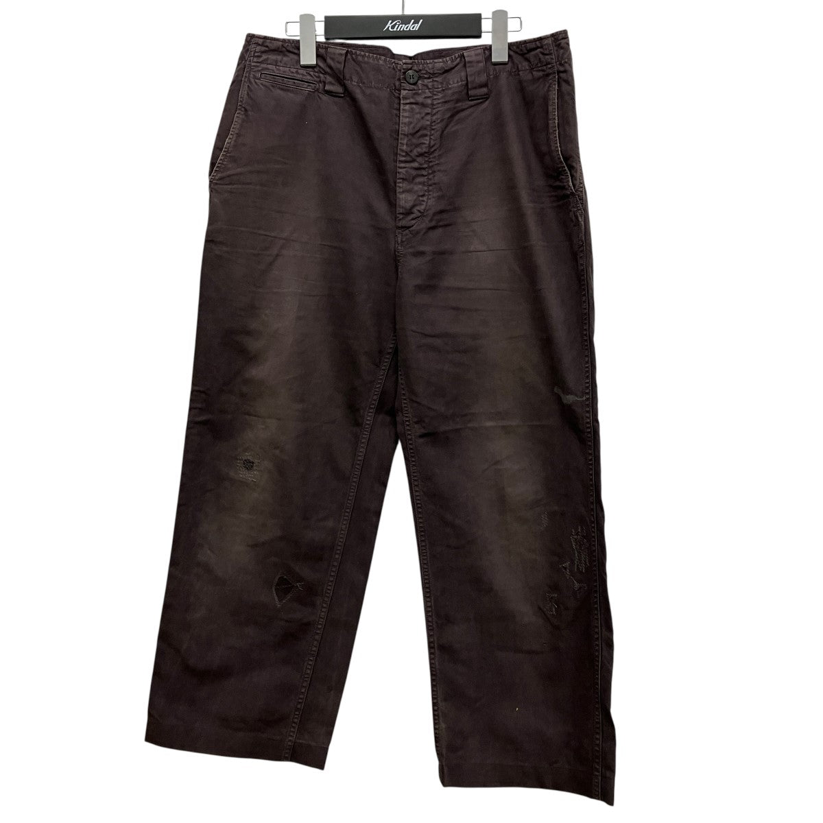 「WIDE CHINO PANTS CRASH」チノパン 0124205008009