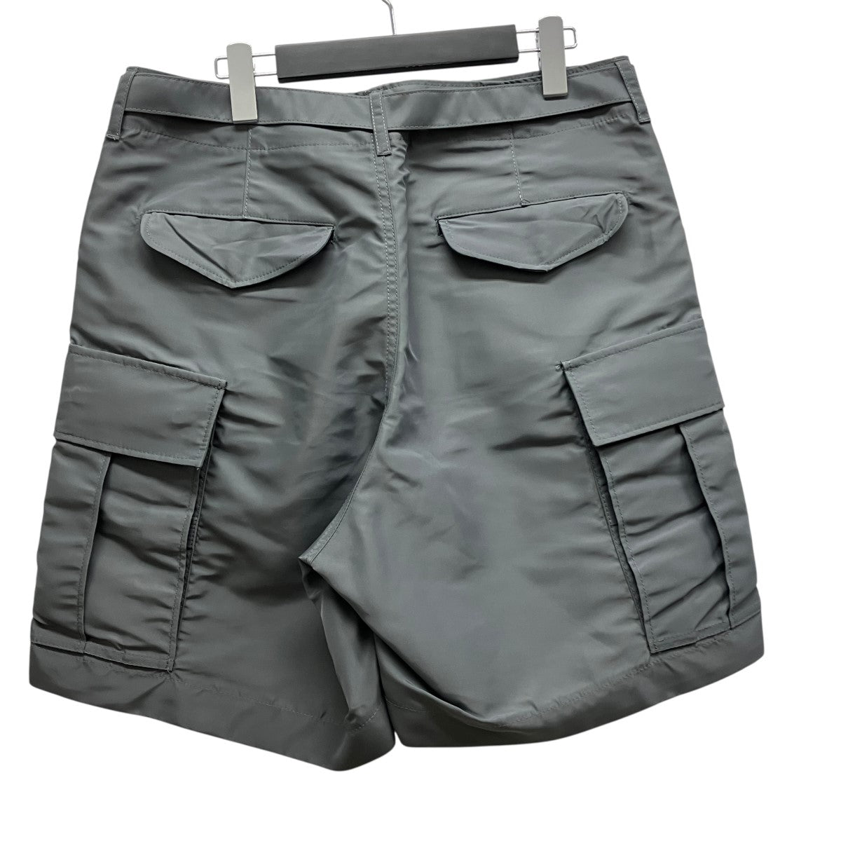 「Nylon Twill Shorts」ベルテッドカーゴハーフパンツ