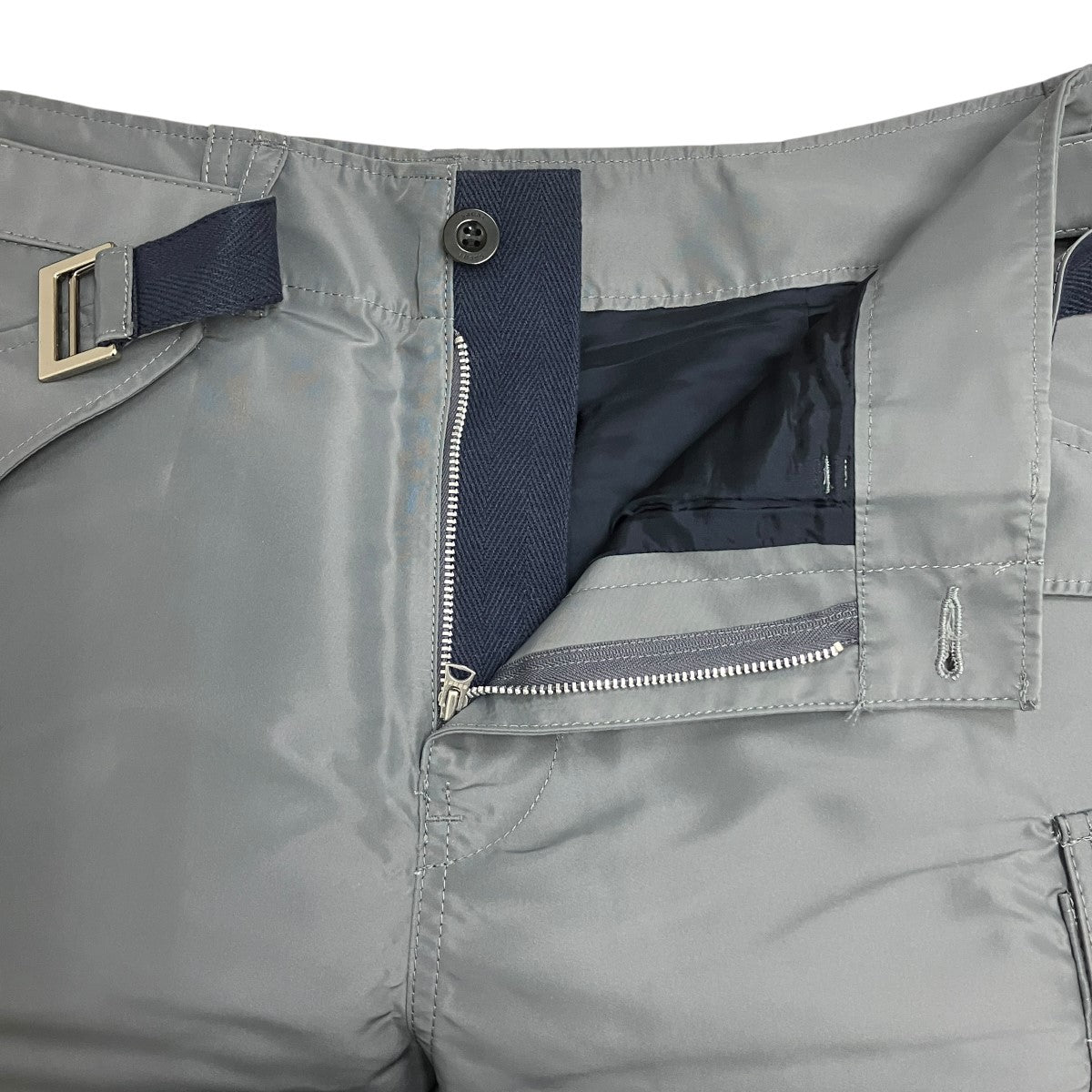 「Nylon Twill Shorts」ベルテッドカーゴハーフパンツ