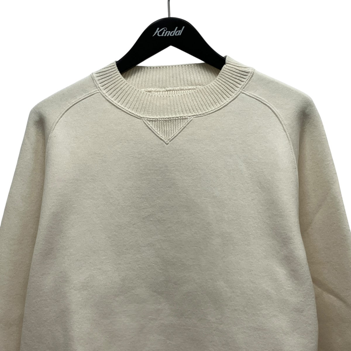 Cotton Cashmere Knit Pulloverコットンカシミヤモックネックニット26-03938M