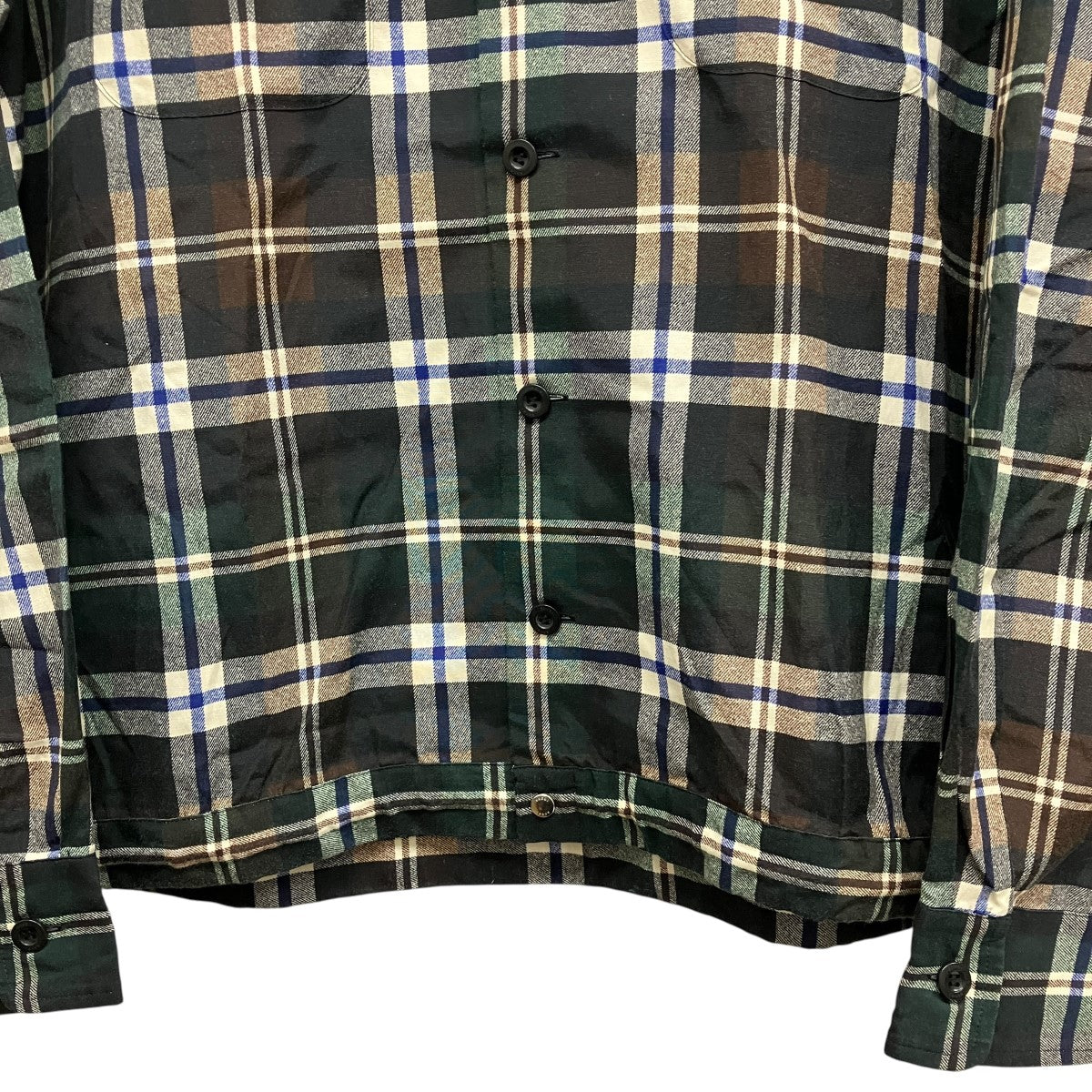 「PLAID PRINT SHIRT」チェックシャツ