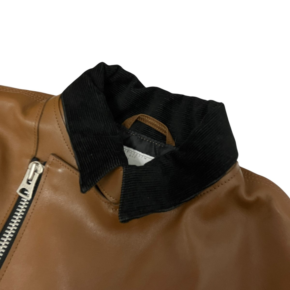 Leather Jacket Mens Dark Beigeレザージャケット25-03857M