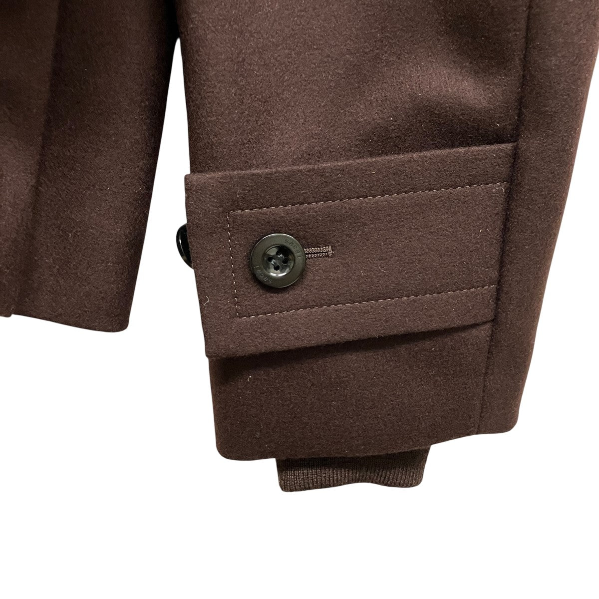 「Wool Melton Blouson」ウールメルトンダッフルコート