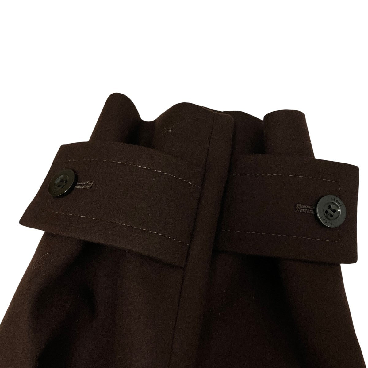 25AWWool Melton Blousonクロップドメルトンダッフルコート25-08069