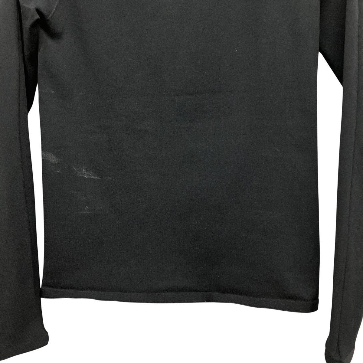 Long Sleeve Fitted Turtleneck Topハーフジップタートルネックトップ