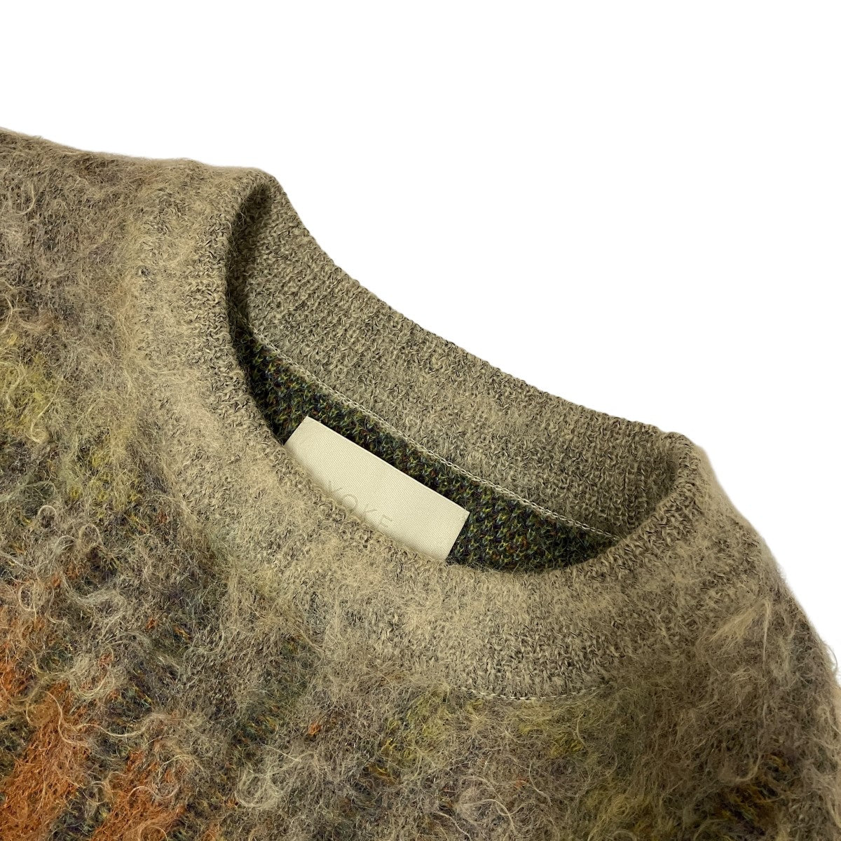 25SSTREE JAQUARD MOHAIR SWEATERモヘヤ混ニットYK25SS0959S