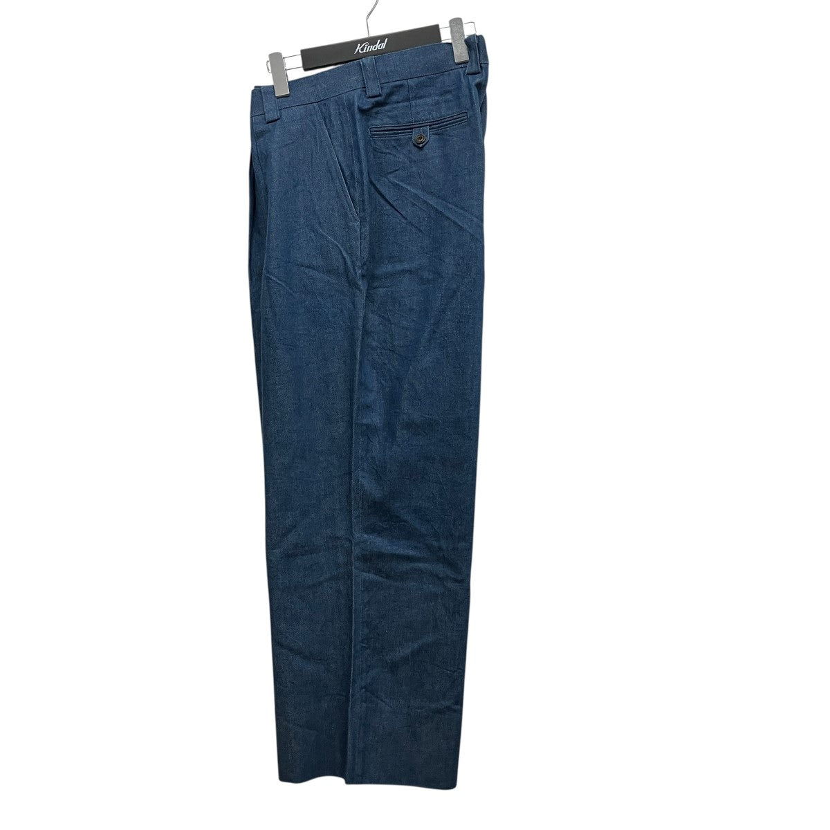 DENIM 2-TUCK SLACKSデニムタックパンツ
