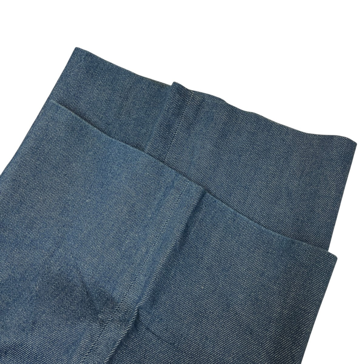 DENIM 2-TUCK SLACKSデニムタックパンツ