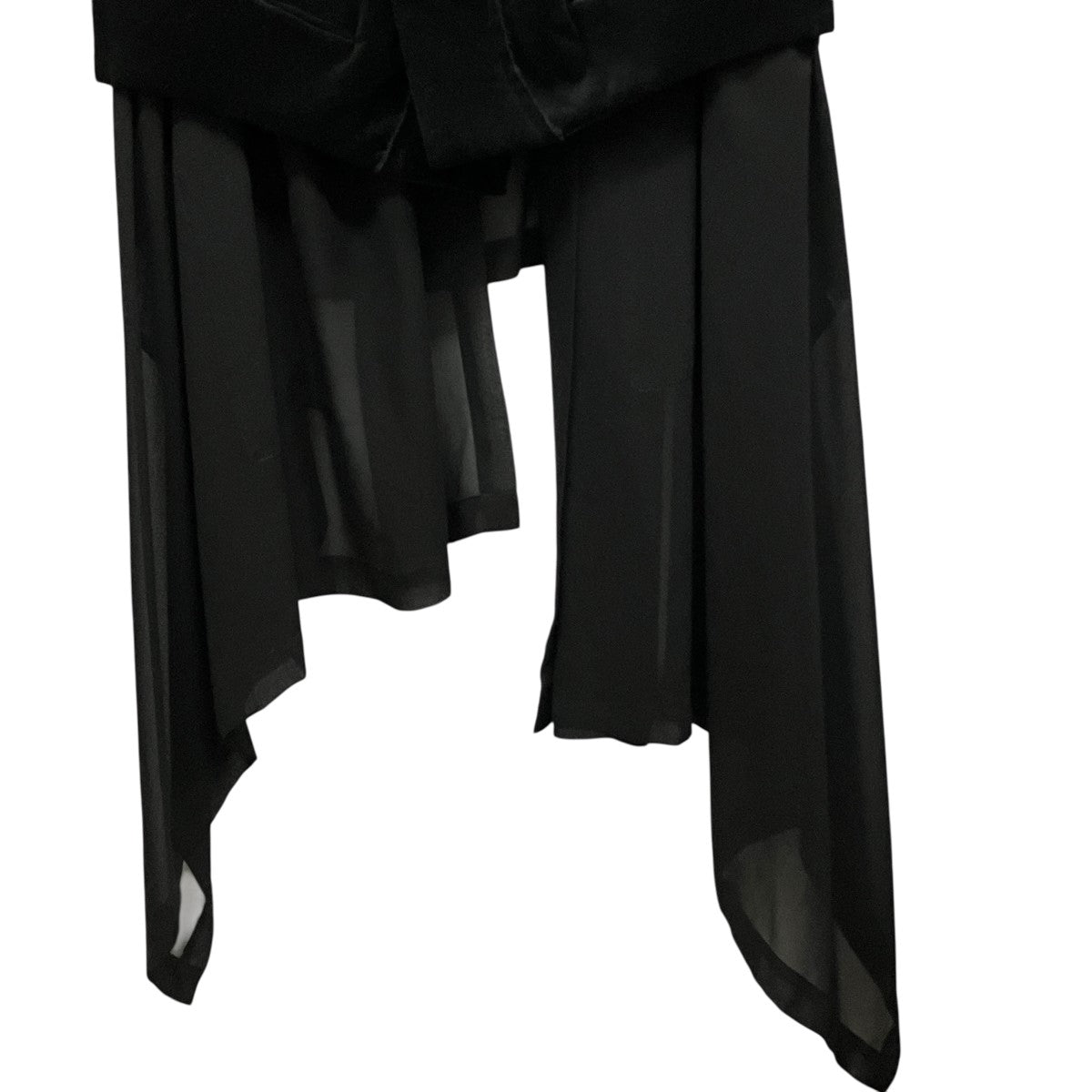 COMME des GARCONS(コムデギャルソン) 19AWベロアドッキングシースルー