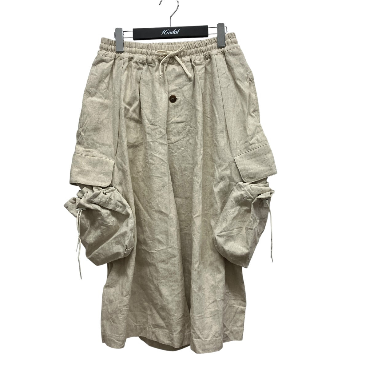 24SSKINCHAKU TRUNKSハーフリネンカーゴパンツREPT-021