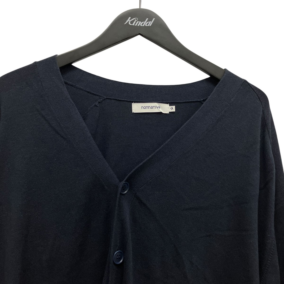 DWELLER CARDIGAN T C LINENリネンカーディガンNN-K4207
