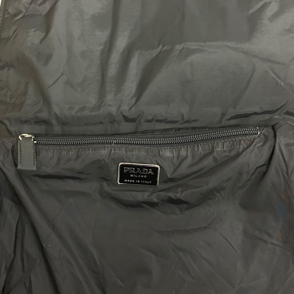 99AWファー×ナイロンショルダーバッグ