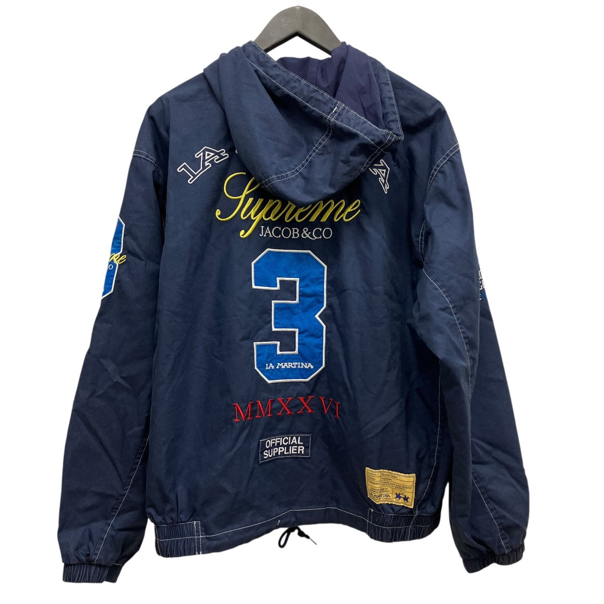 26SSLightweight Hooded JacketジップアップナイロンジャケットSUP-SS26-WEEK16-012